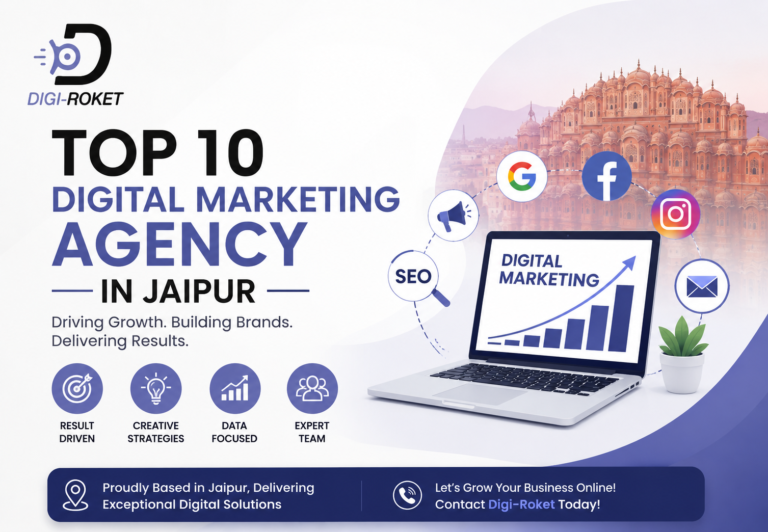 Top 10 Digital Marketing Agency in Jaipur