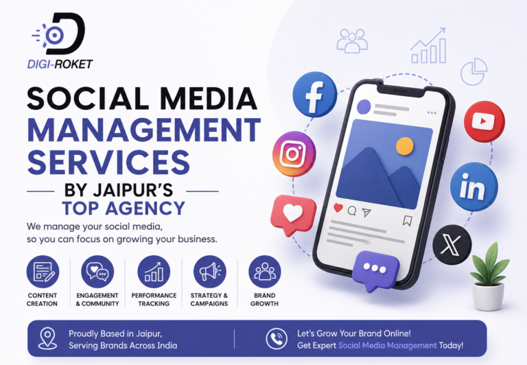 Social Media Management Services by Jaipur’s Top Agency