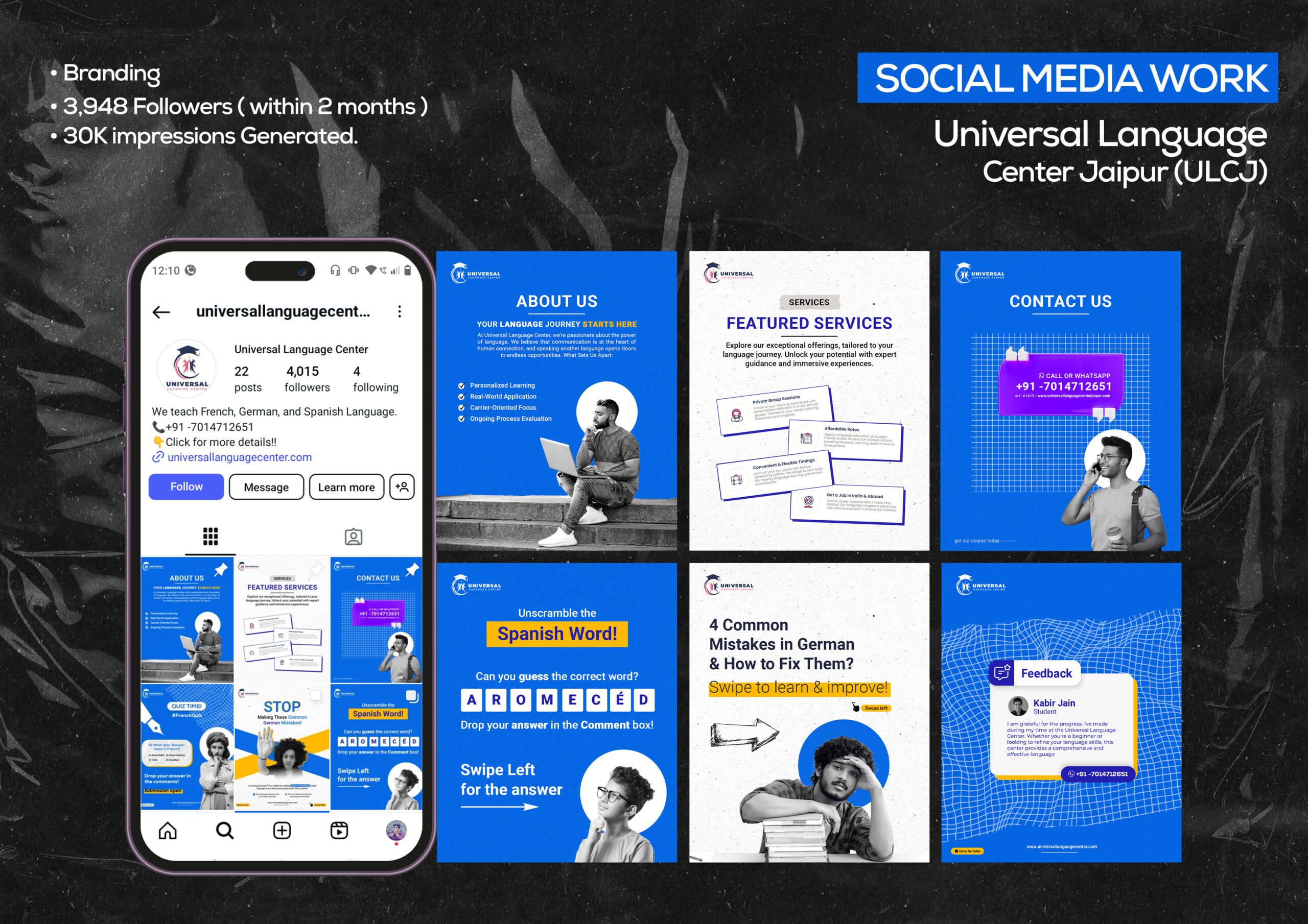 Digiroket SMM Work portfolio