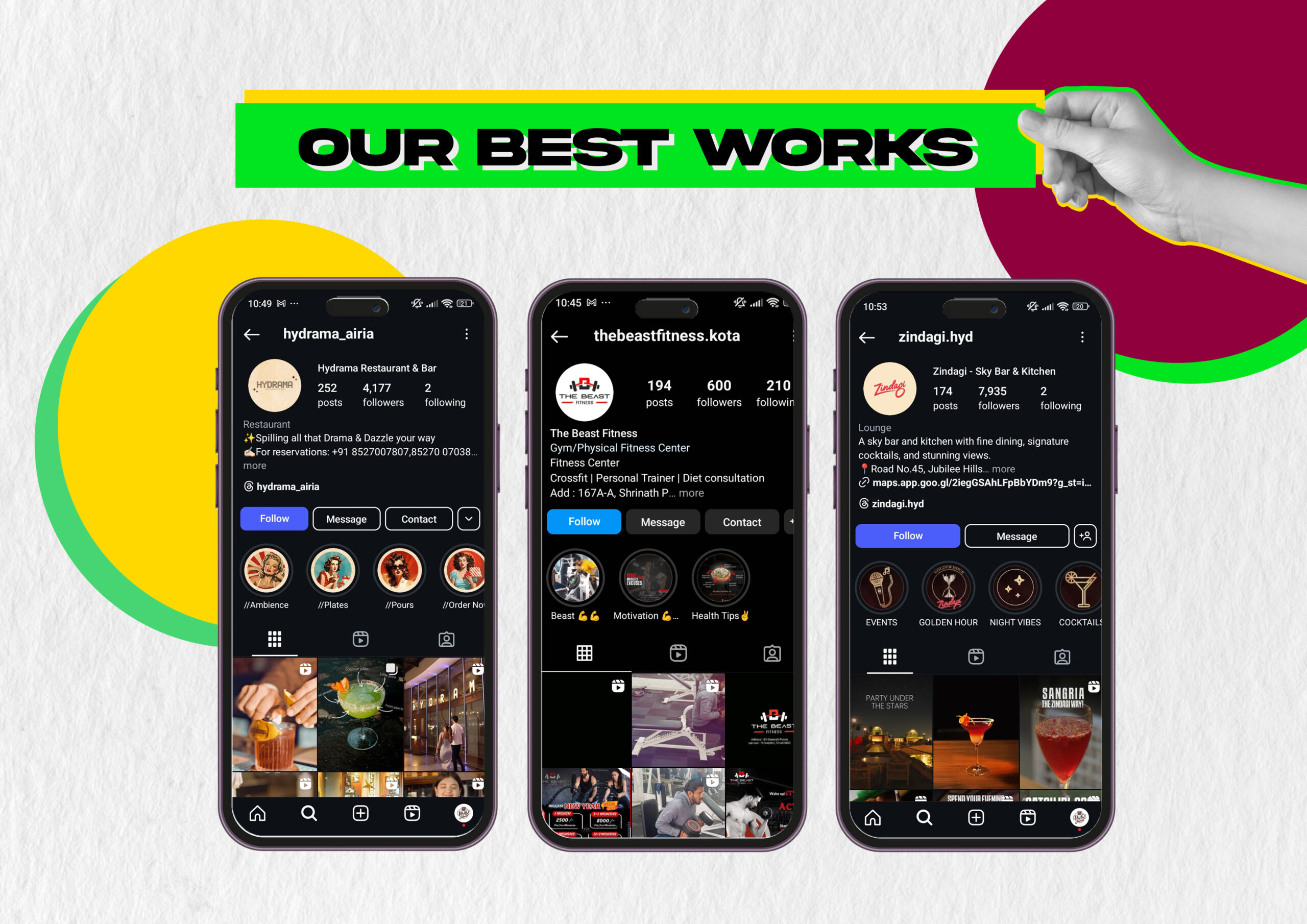 Our best work portfolio - Digiroket