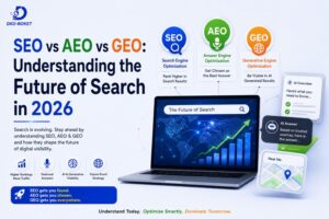 SEO vs AEO vs GEO