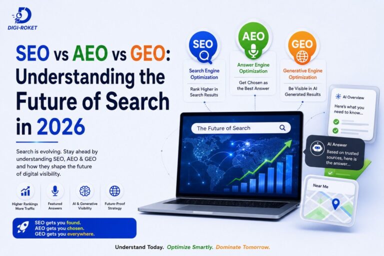SEO vs AEO vs GEO