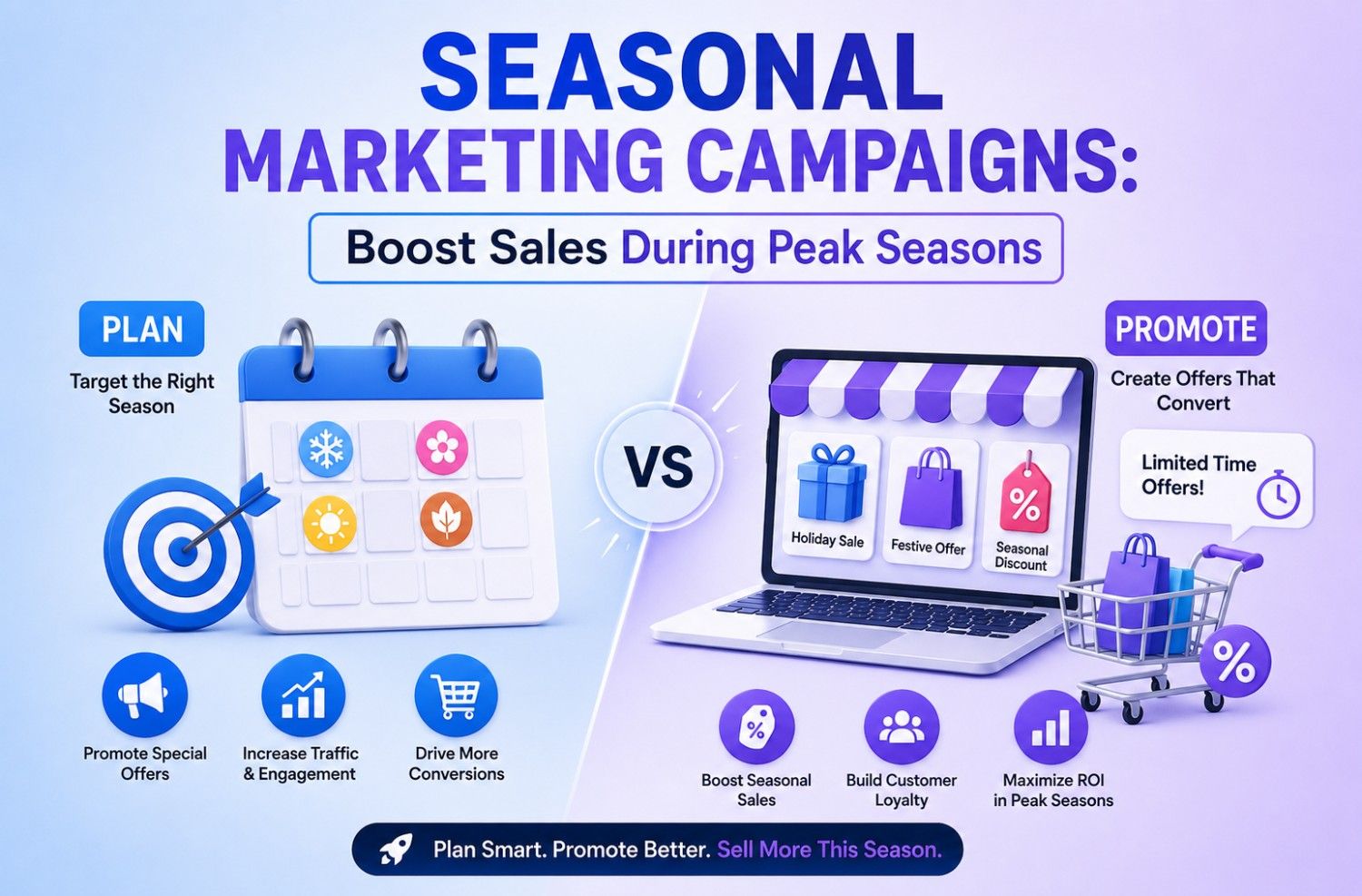 Read more about the article Seasonal Marketing Campaigns: Boost Sales During Peak Seasons