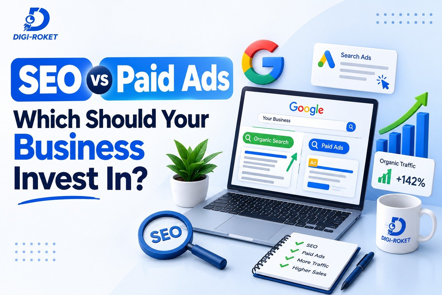 Read more about the article SEO vs Paid Ads: Which Should Your Business Invest In