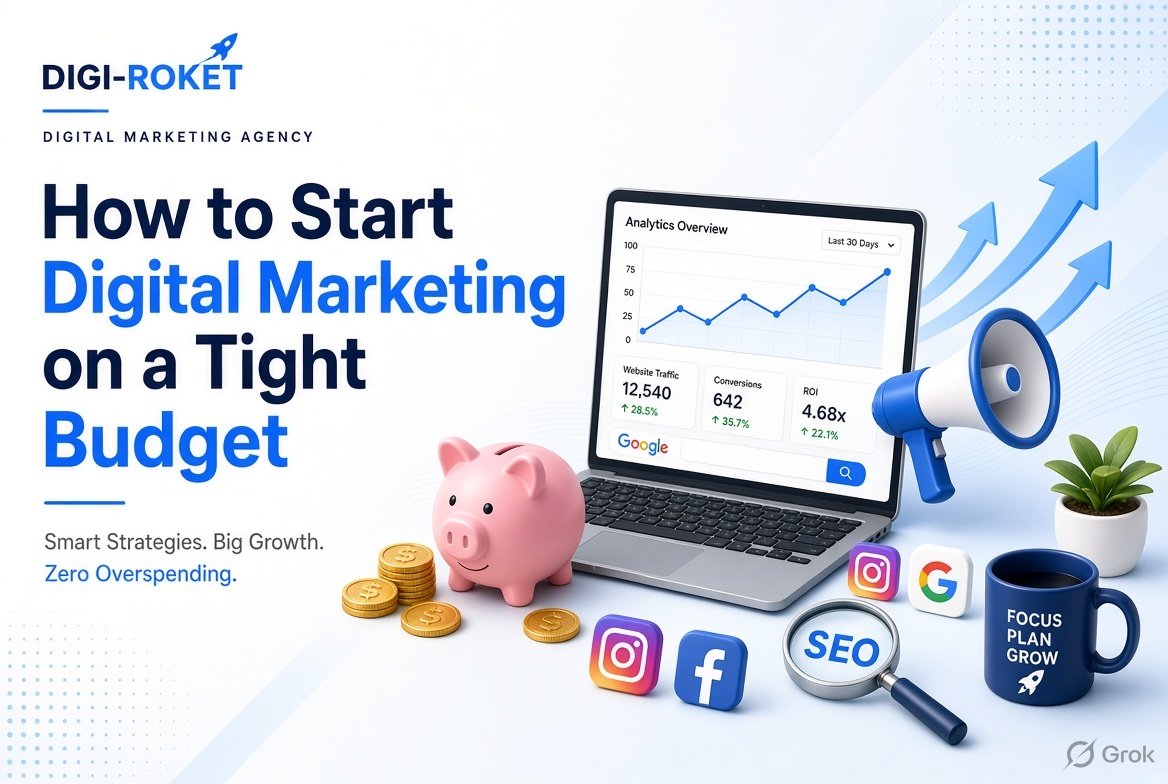 You are currently viewing How to Start Digital Marketing on a Tight Budget