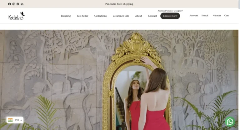 Fashion e-commerce store built by DigiRoket